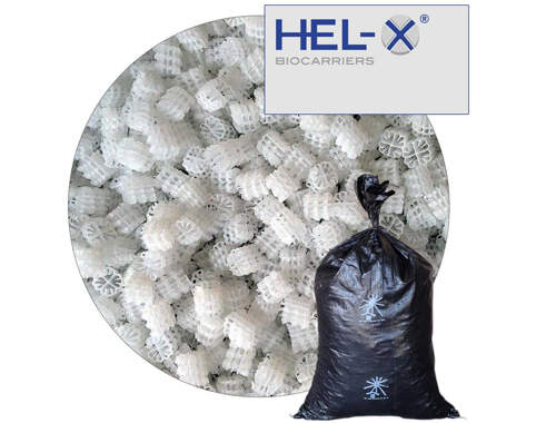 Hel-X 17 KLL 200 L Filtermedium Helix Filter Filtermaterial Koi Teich biocarrier 