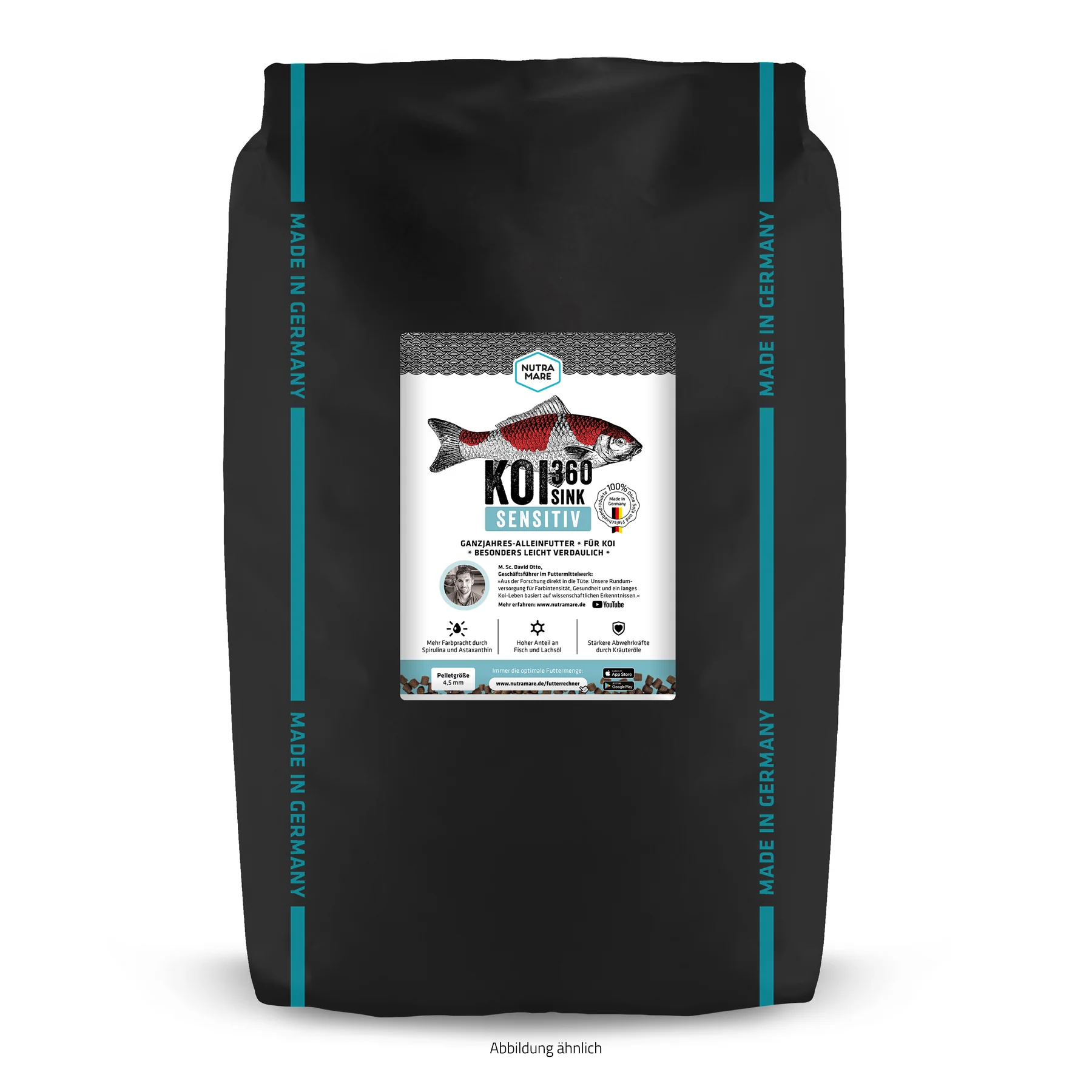 Nutramare Koi360 Pro Sensitiv SINKING 15 kg Sink