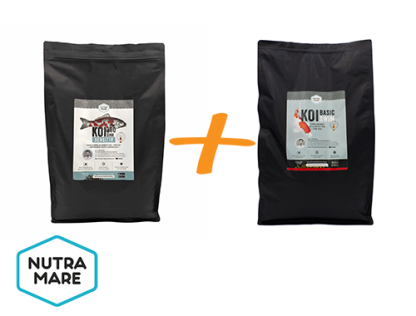Nutramare 360 Pro Futterpaket - 4,5kg Basic swim + 4,5kg Pro Sink / +Schlüsselanhänger